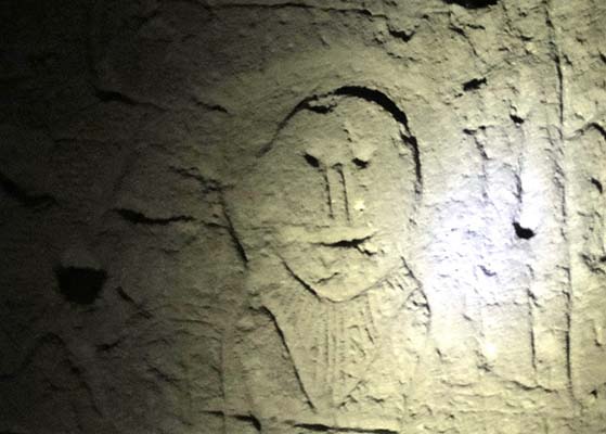 Morranaccio, il pozzo dei graffiti