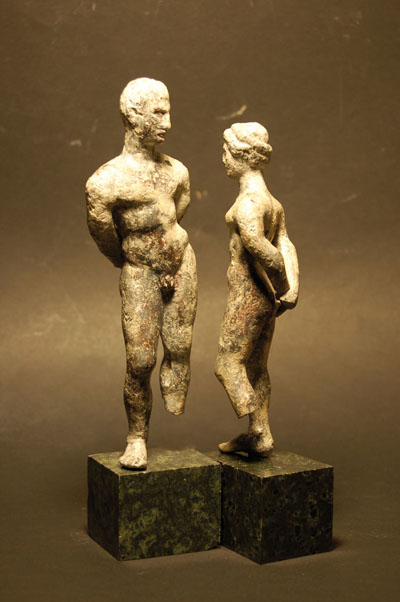 statuine di piombo