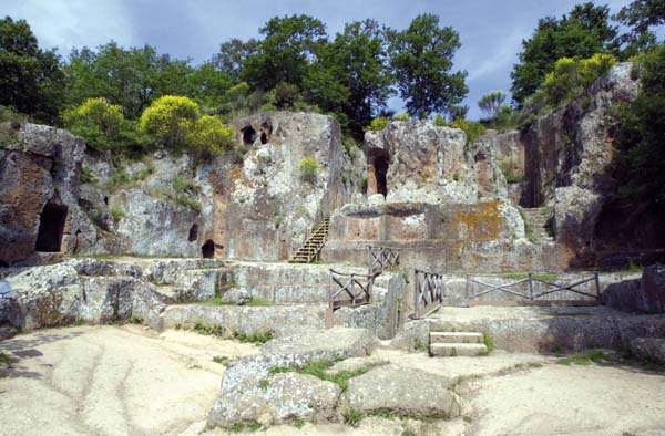 Necropoli di Sovana - Primo Settore